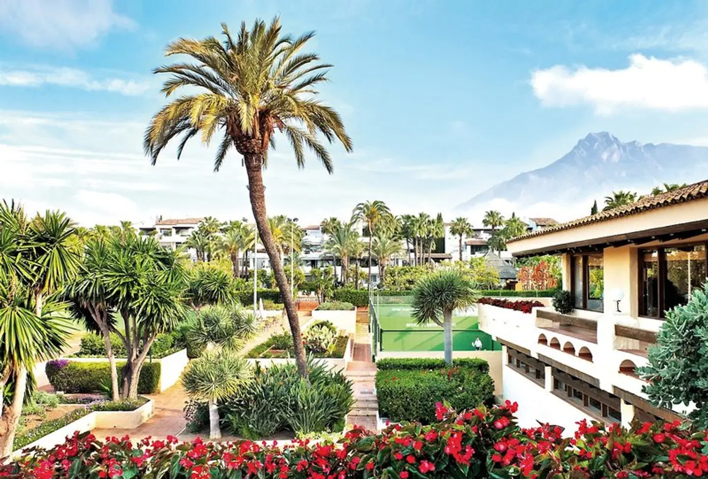 Puente Romano Marbella Garten