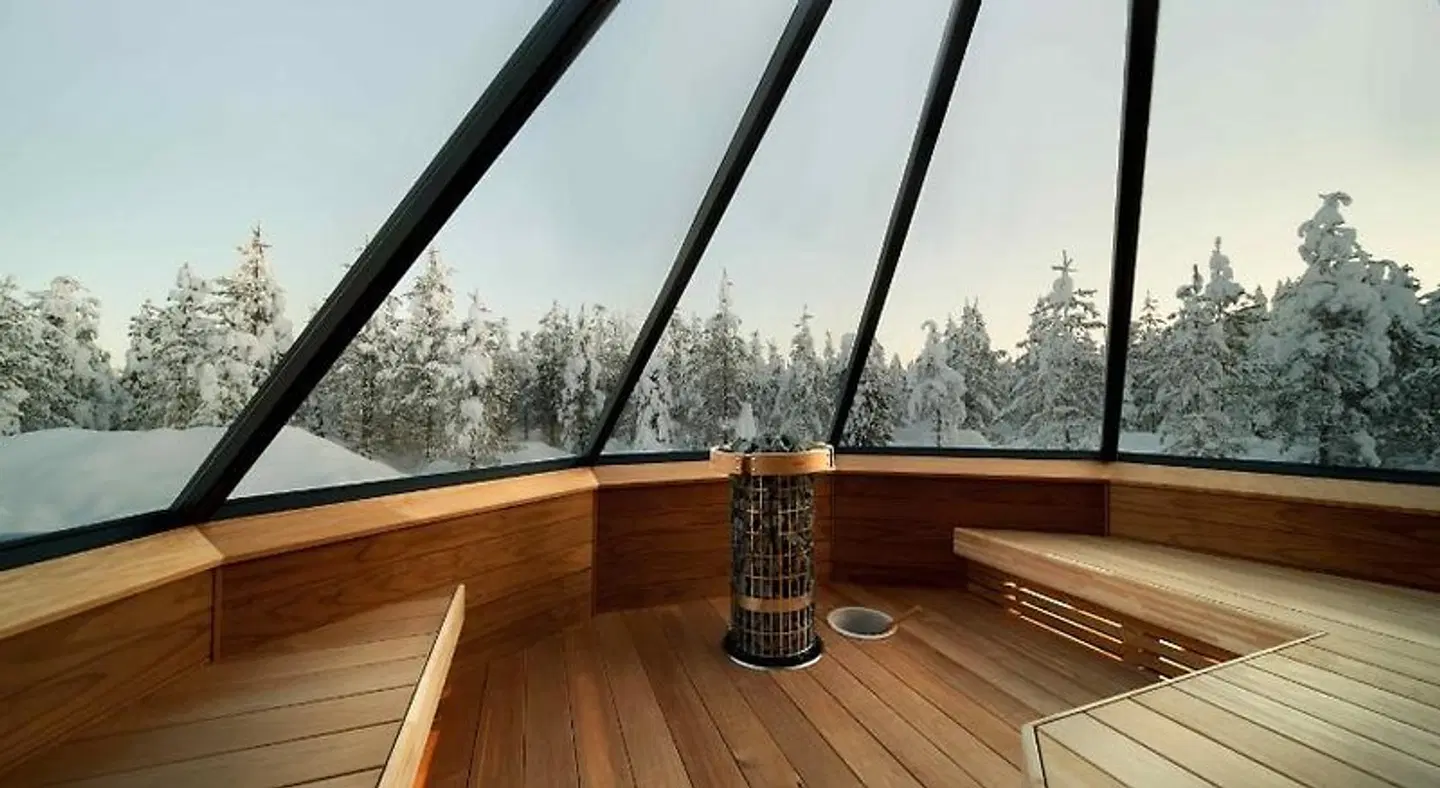 Northern Lights Village Levi Terrasse