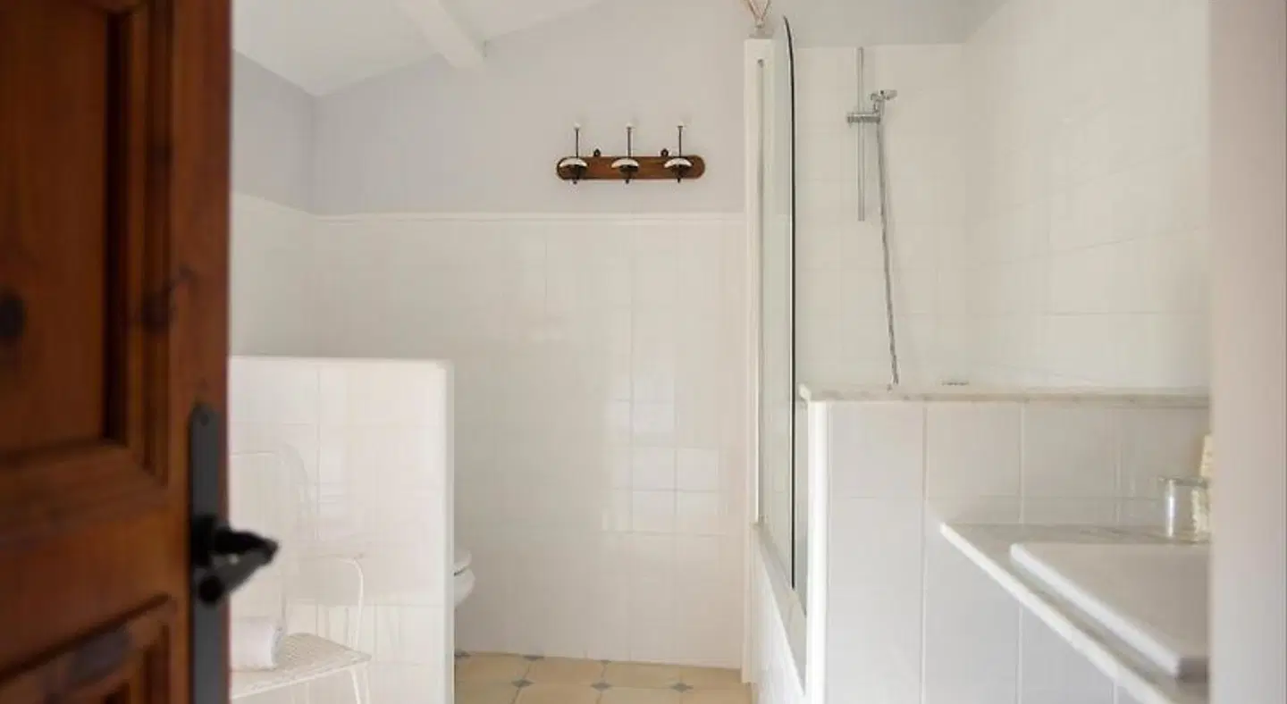 Rural Cal Secretari Vell Badezimmer