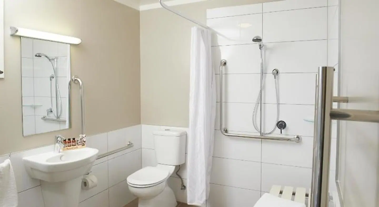 Argent Motor Lodge Badezimmer