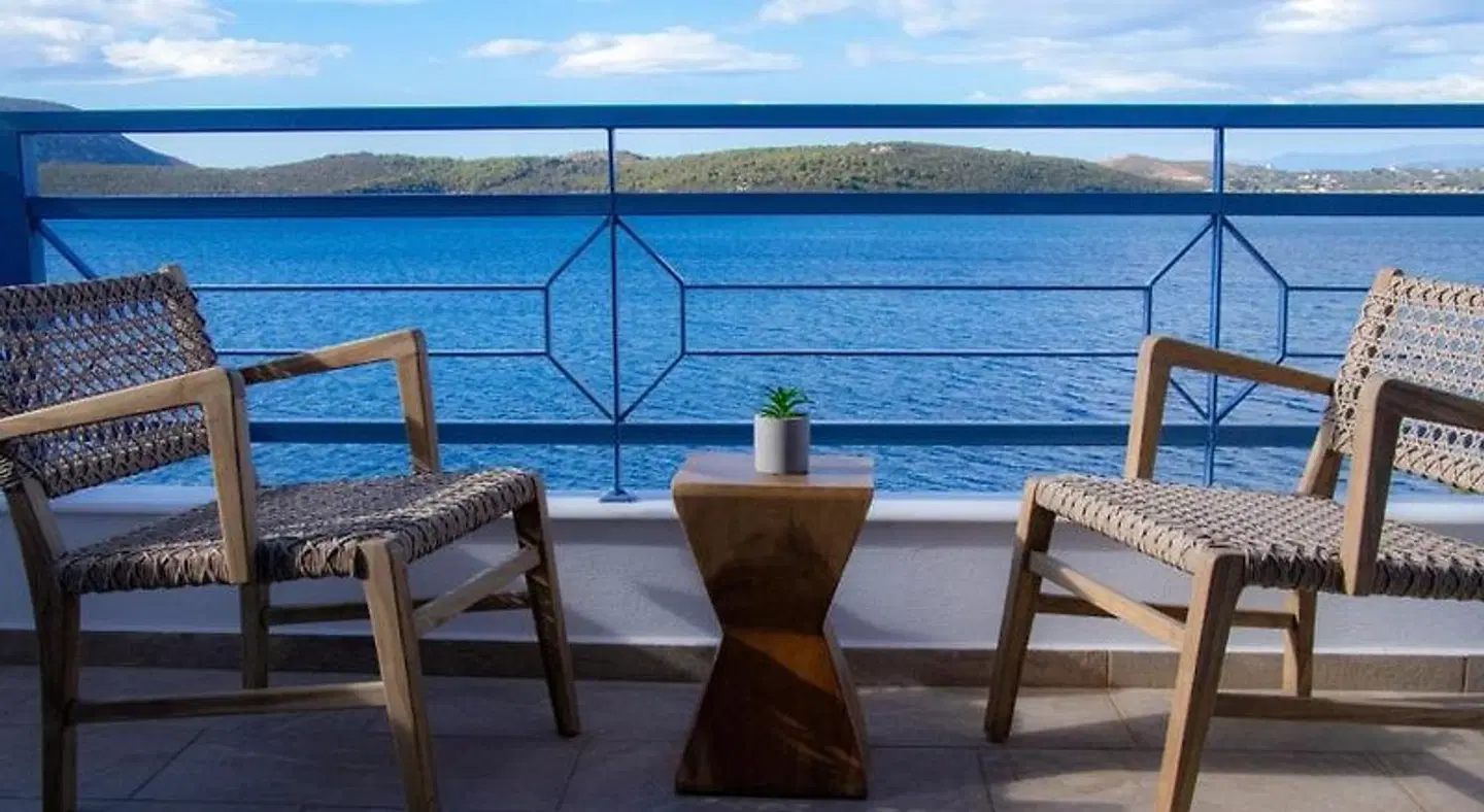 Grand Bleu Apartments Terrasse