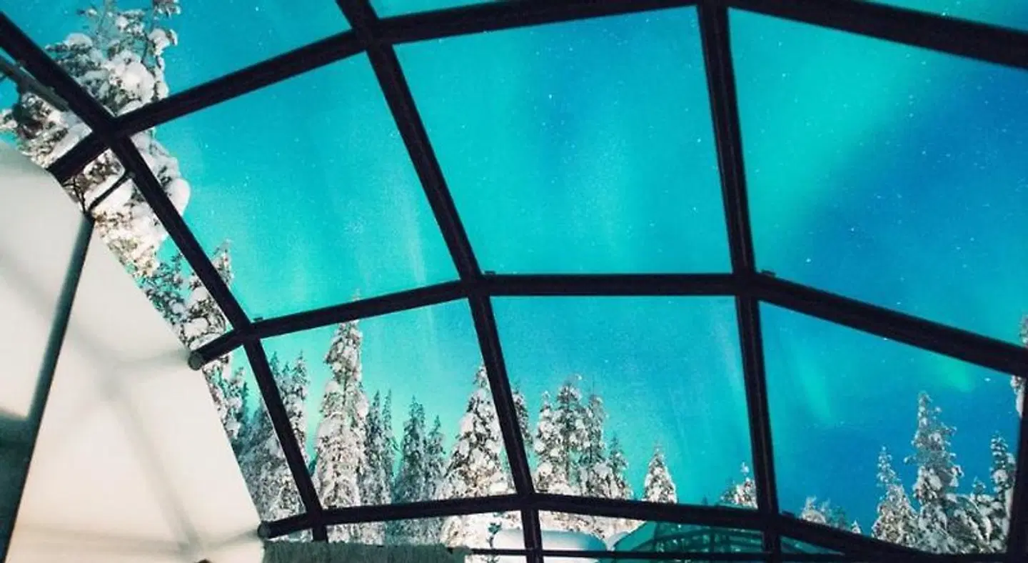 Kakslauttanen Arctic Resort Hallenbad