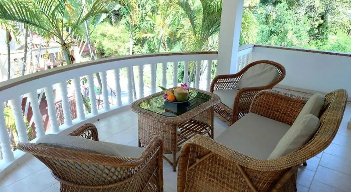 Samui Little Garden Resort Terrasse