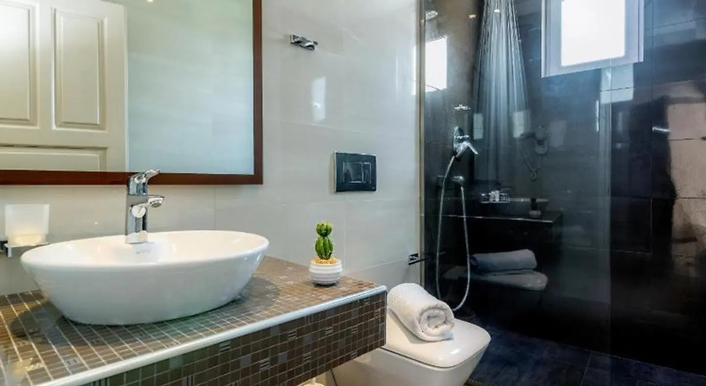 Tzante Hotel Badezimmer