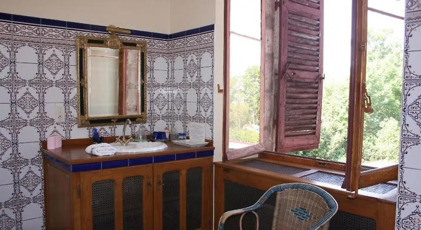 Château Camping de la Grange Fort Badezimmer