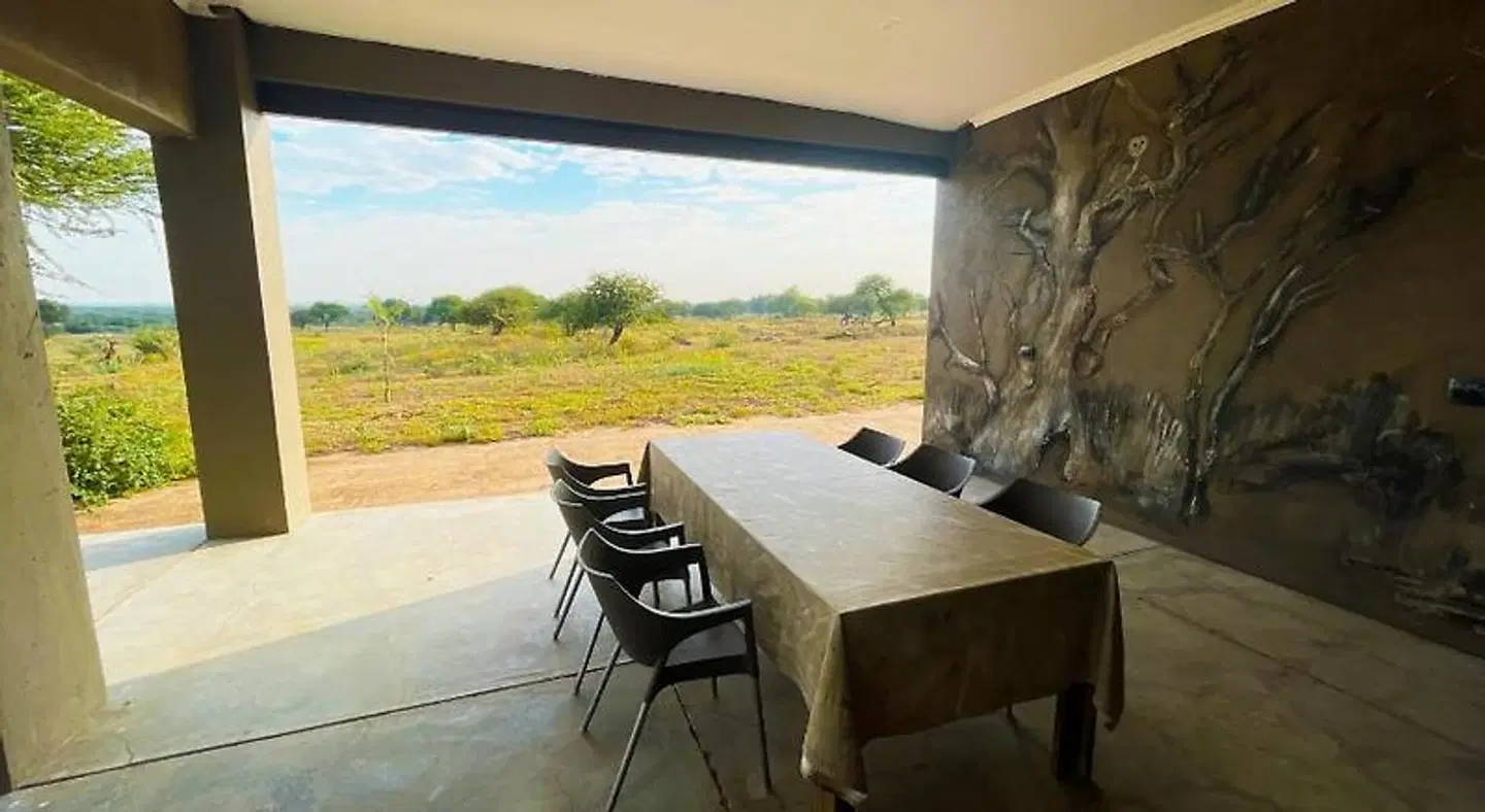 Mongena Game Lodge Terrasse