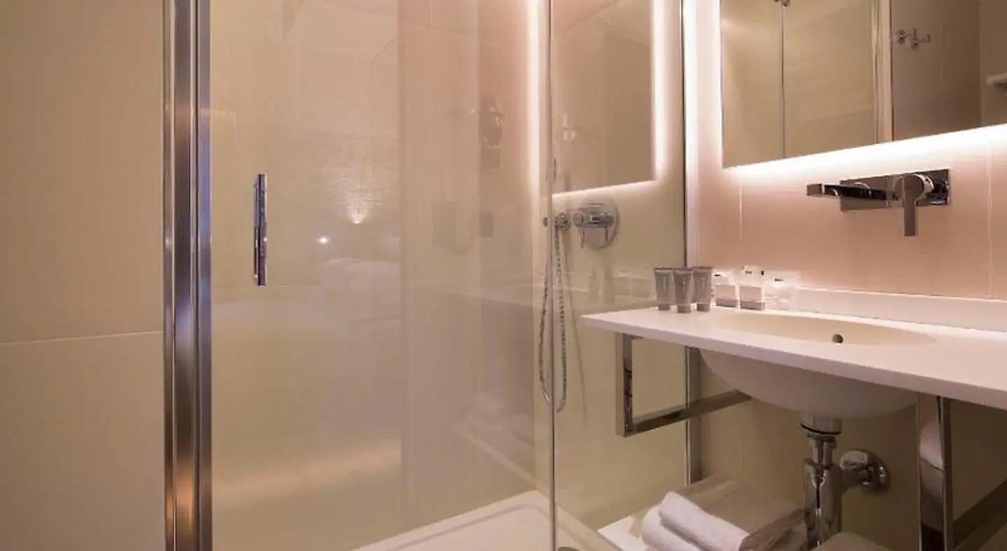 Cler Hotel Badezimmer