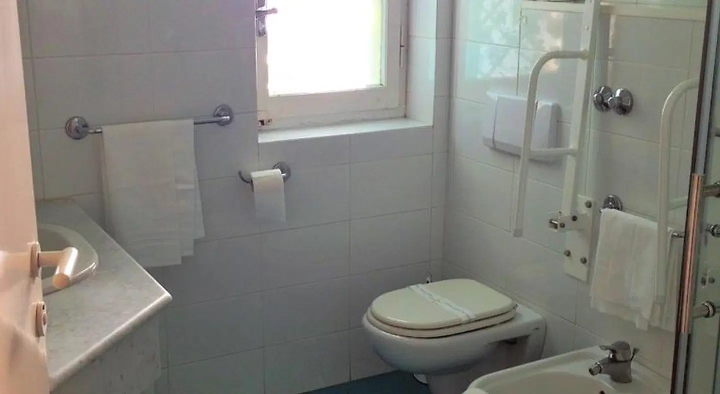 Hotel Capo Sud Badezimmer