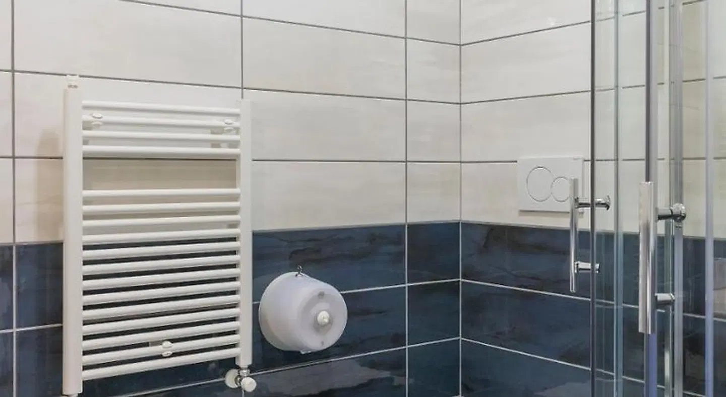 Hotel America Badezimmer