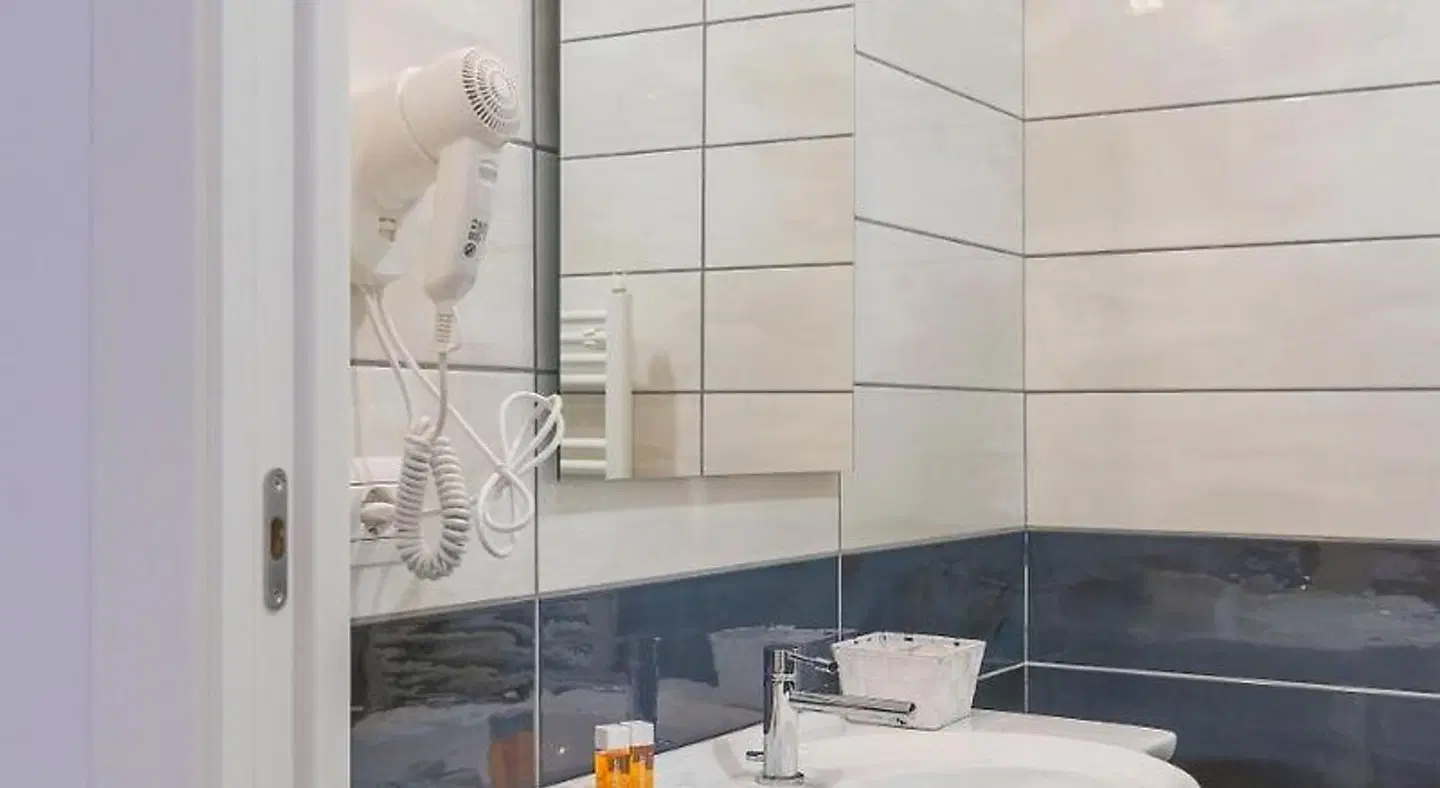 Hotel America Badezimmer