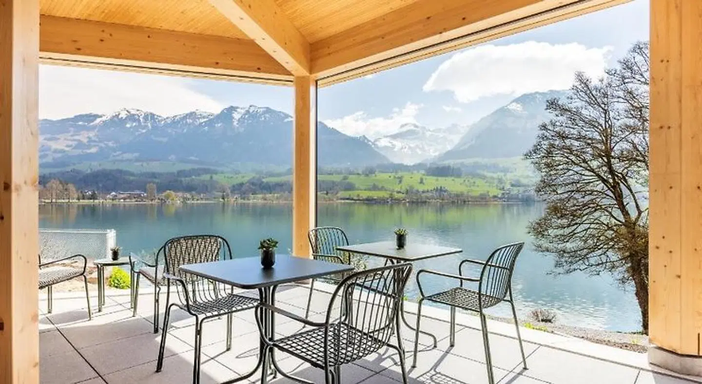 Hotel Kurhaus am Sarnersee Terrasse