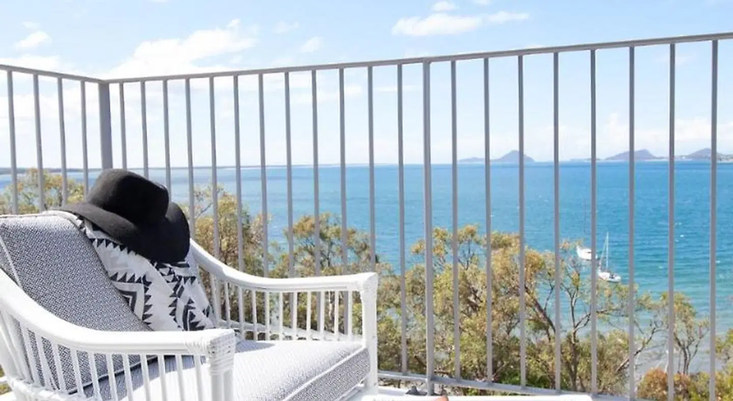 Bannisters Port Stephens Terrasse