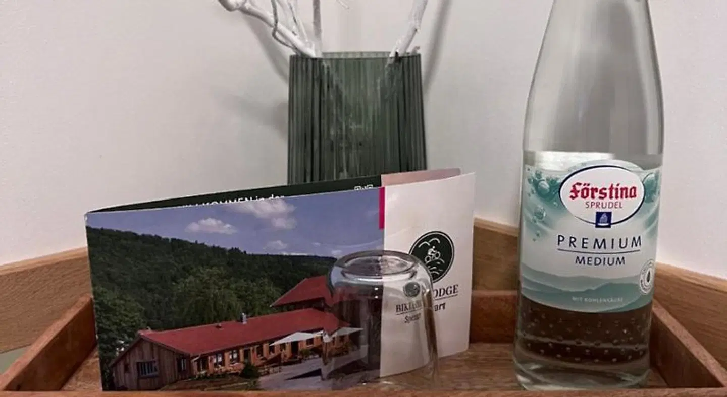 Bike Lodge Spessart Badezimmer