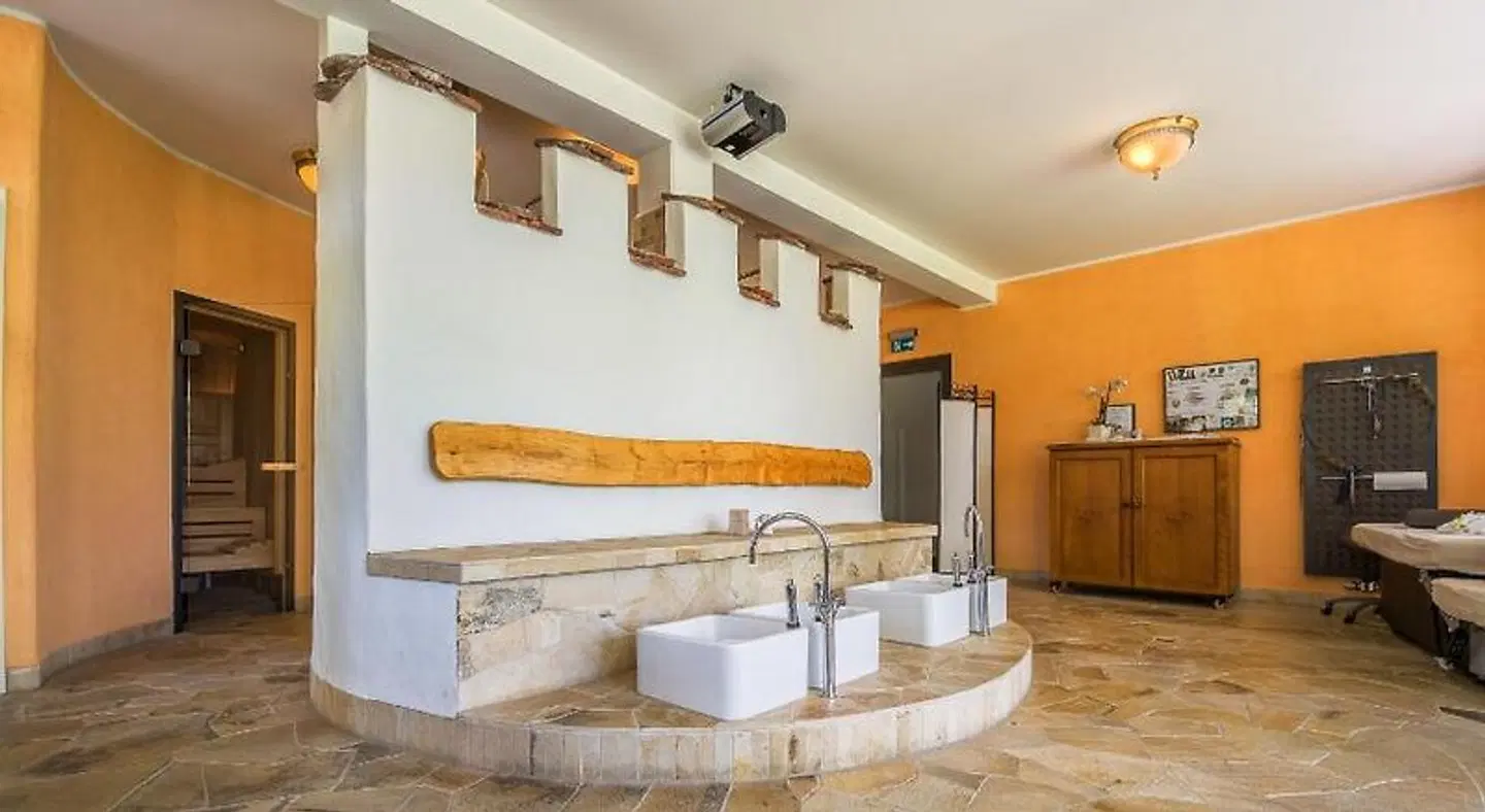 Hotel Wasserschloss Mellenthin Badezimmer