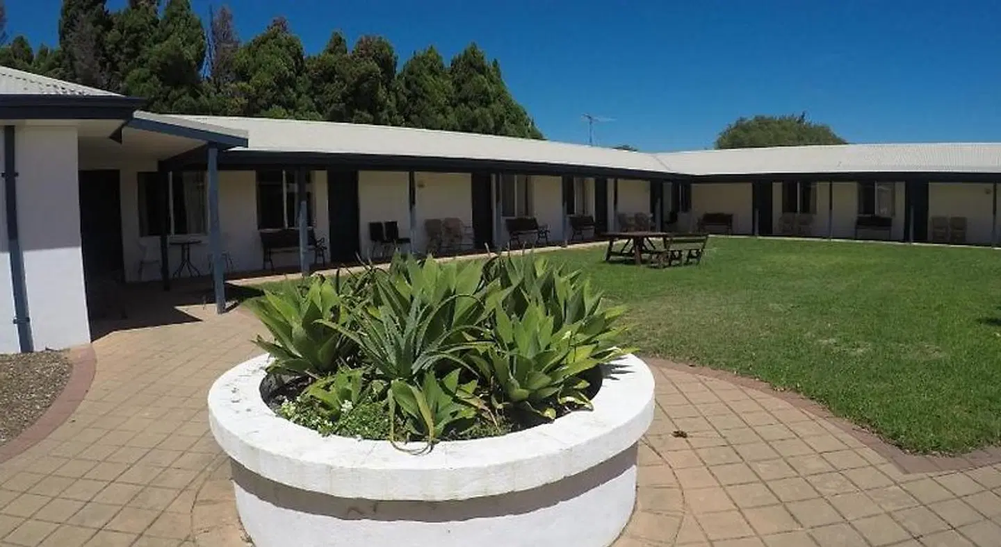 Busselton Ithaca Motel Terrasse