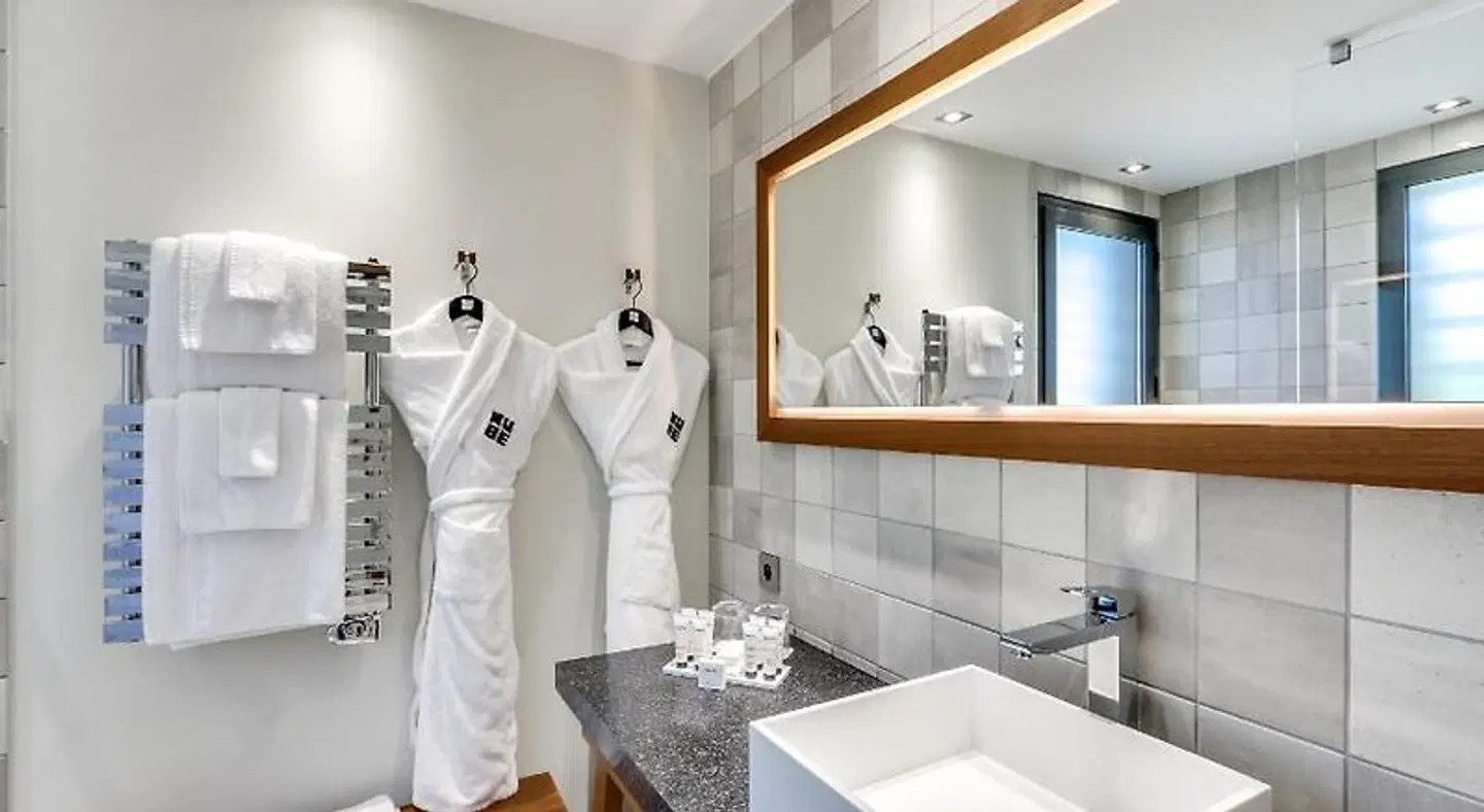 Kube Saint Tropez Hotel Badezimmer
