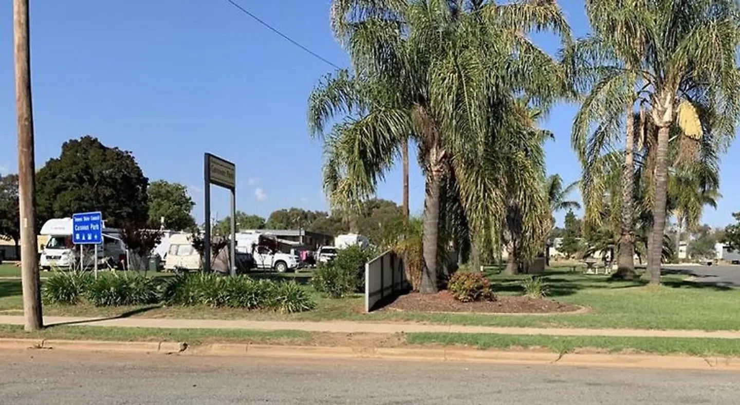 Temora Motel Garten