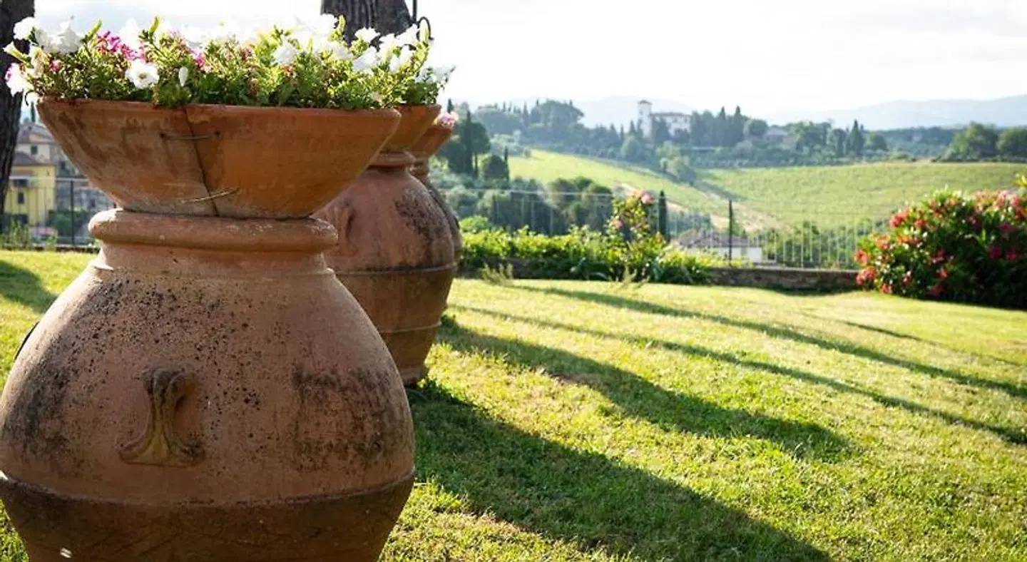 Villa Il Fedino Garten