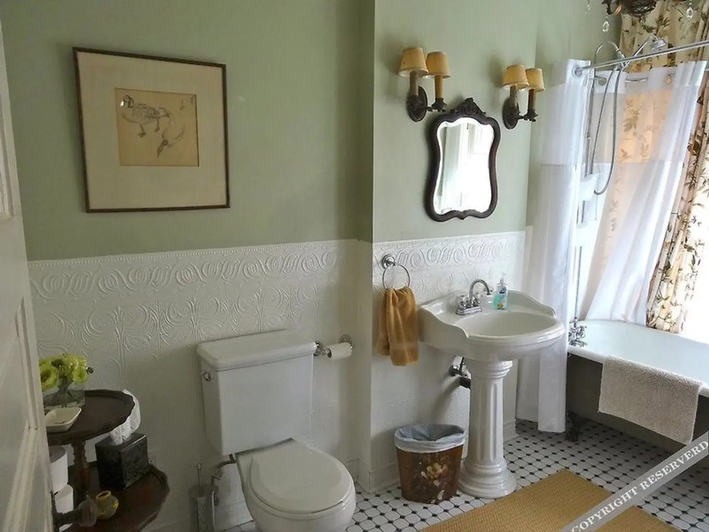 The Captain's House heritage bed & breakfast Badezimmer