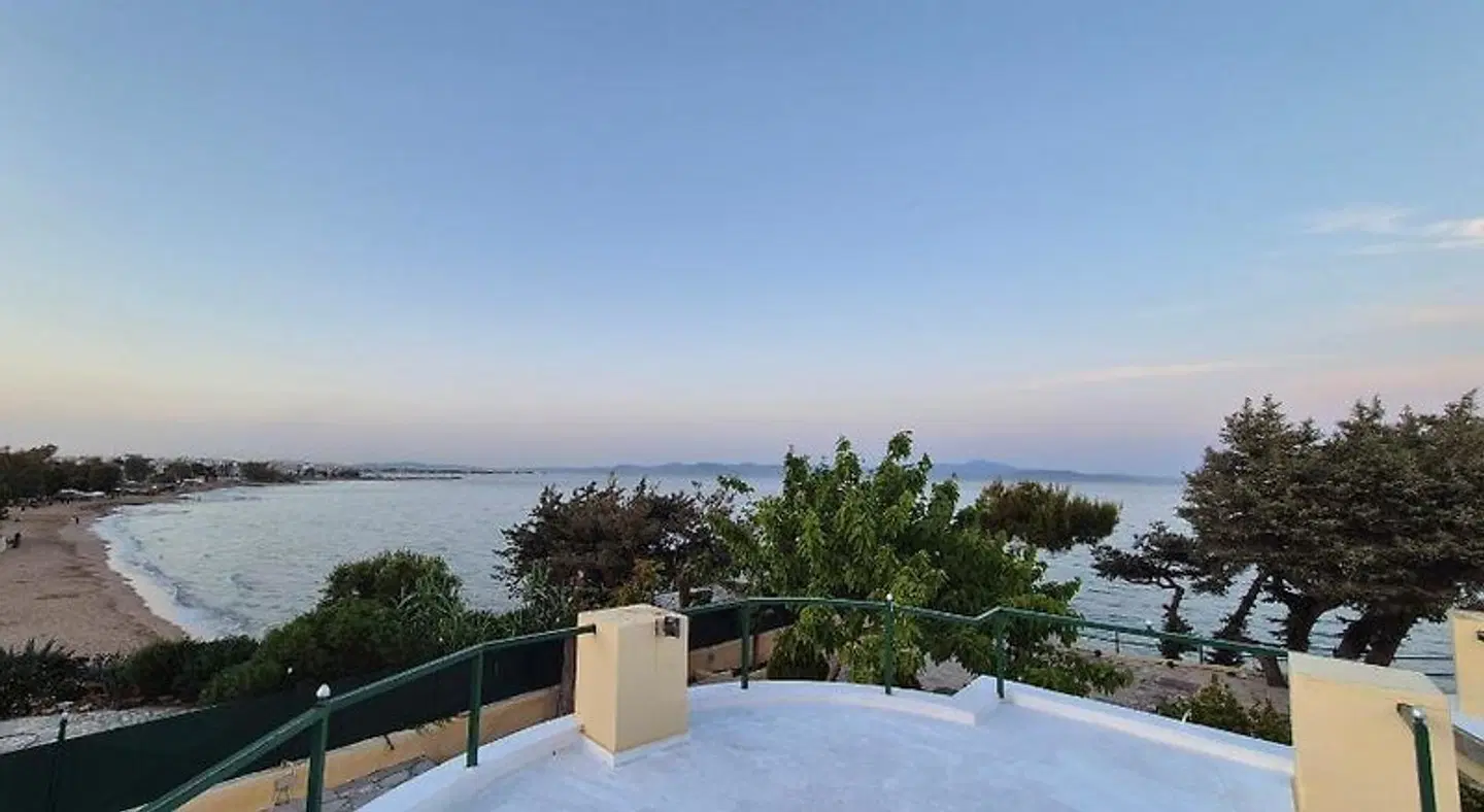Silis Beach House Terrasse