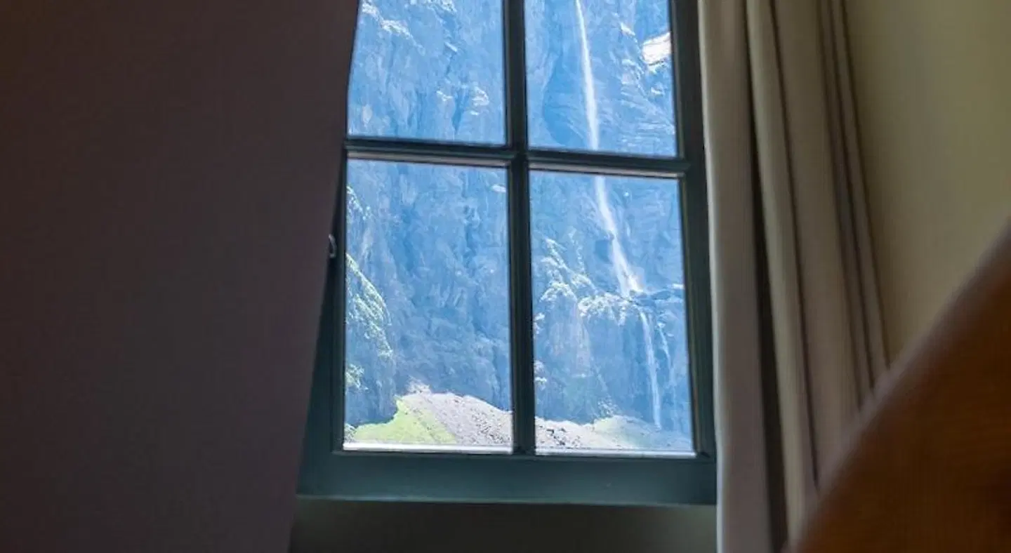 Hotel du cirque et de la cascade Badezimmer