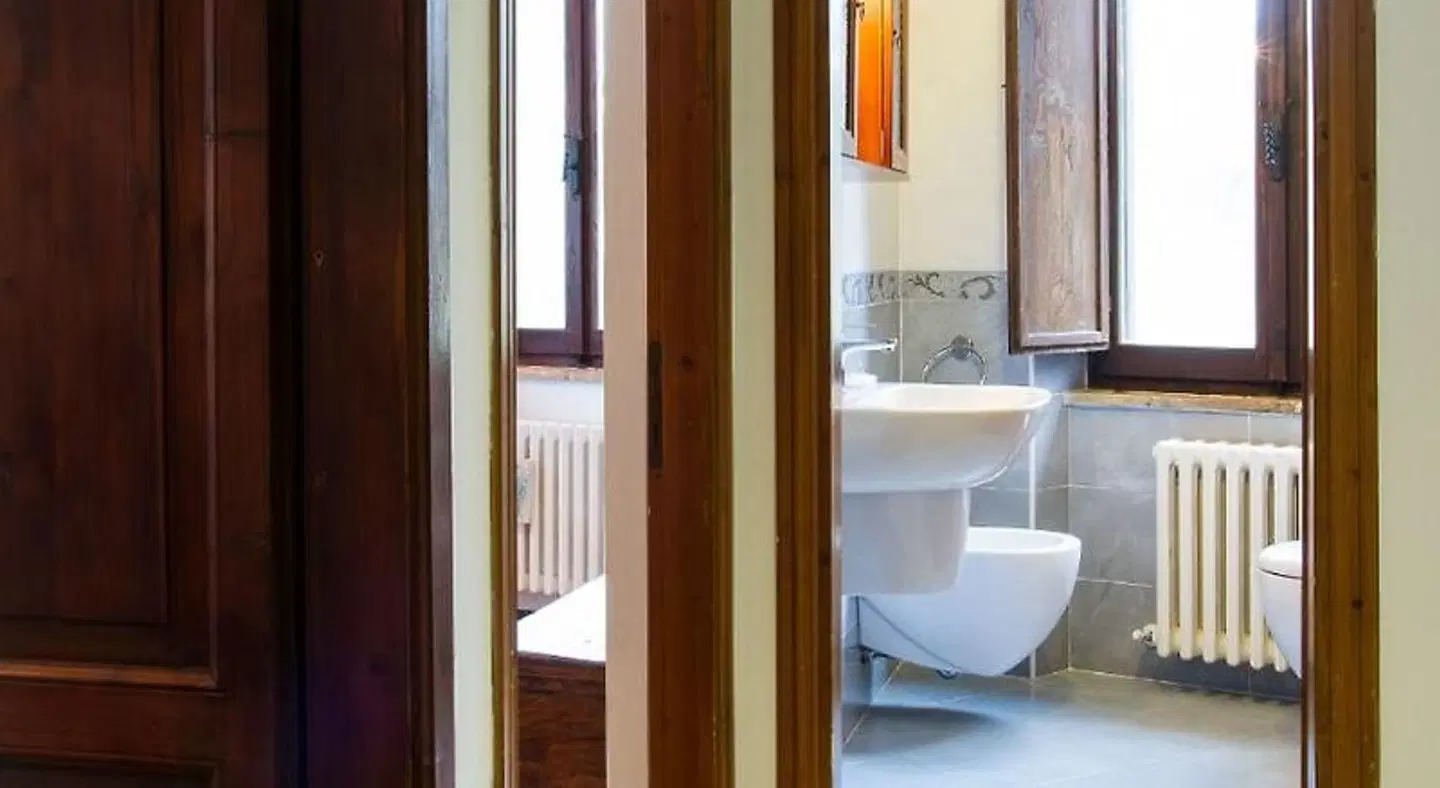 B&B AllOmbra di San Damiano Badezimmer