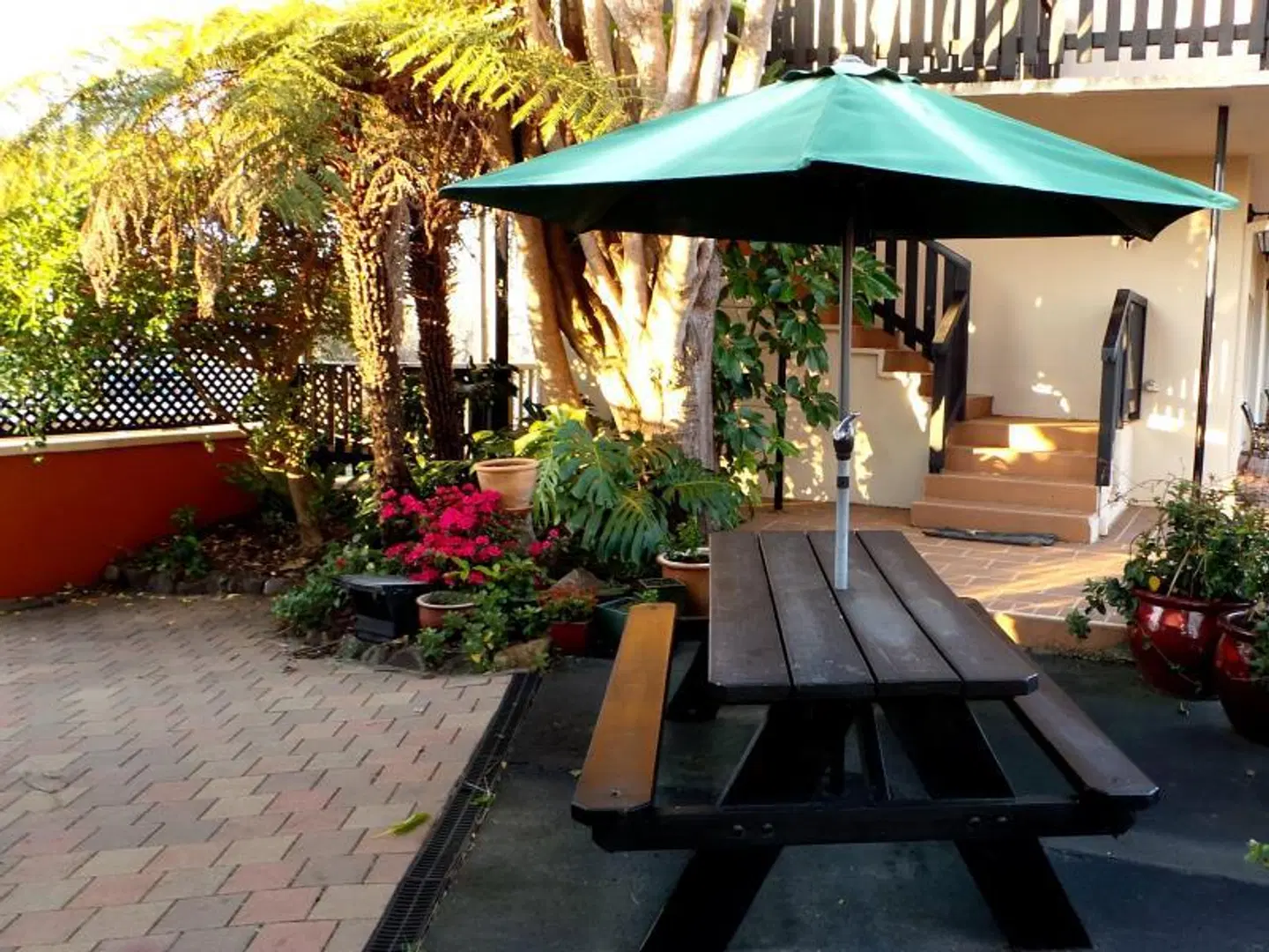 Halfway Motel Terrasse