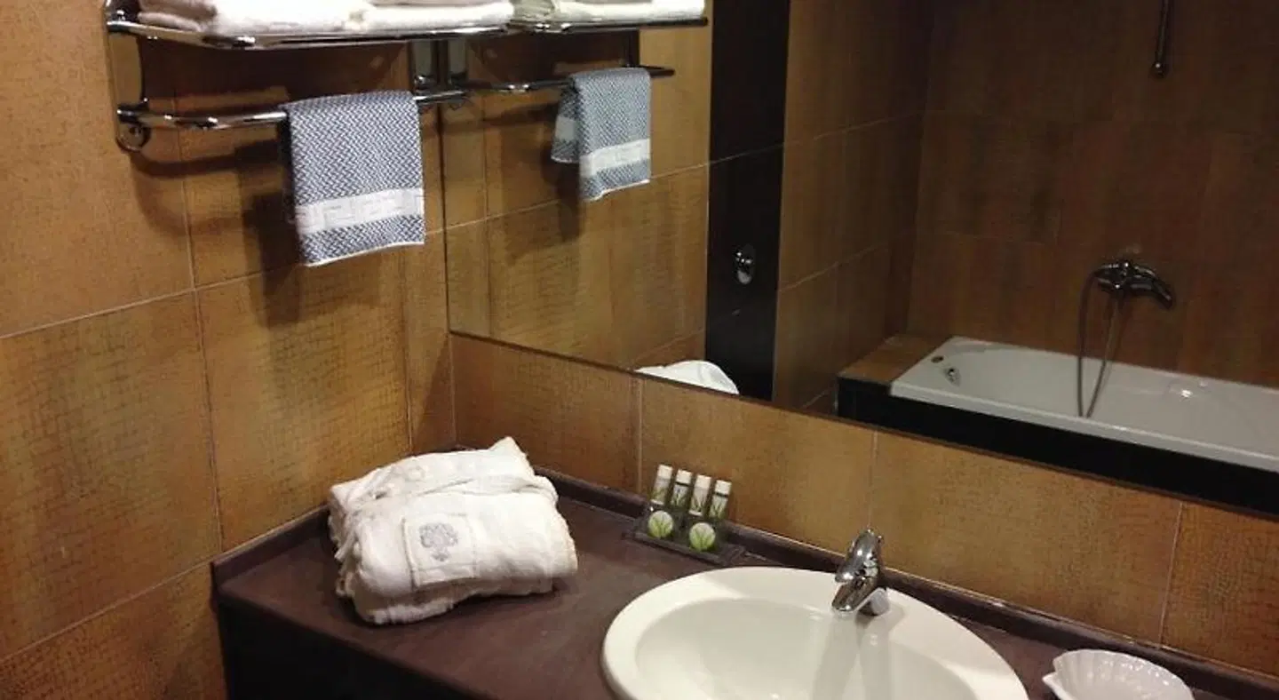 Achillio Hotel Badezimmer
