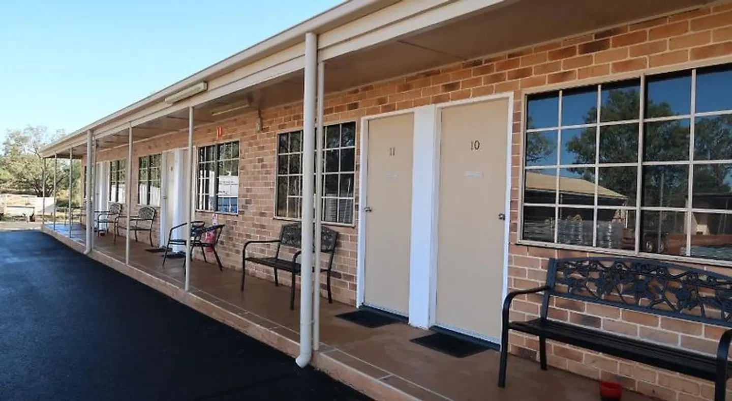 Charleville Waltzing Matilda Motor Inn Terrasse