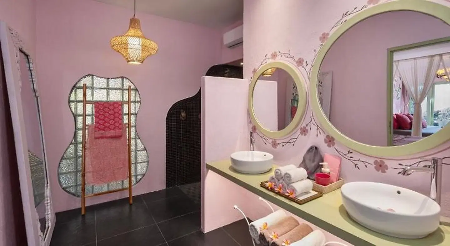 Pinkcoco Bali Badezimmer