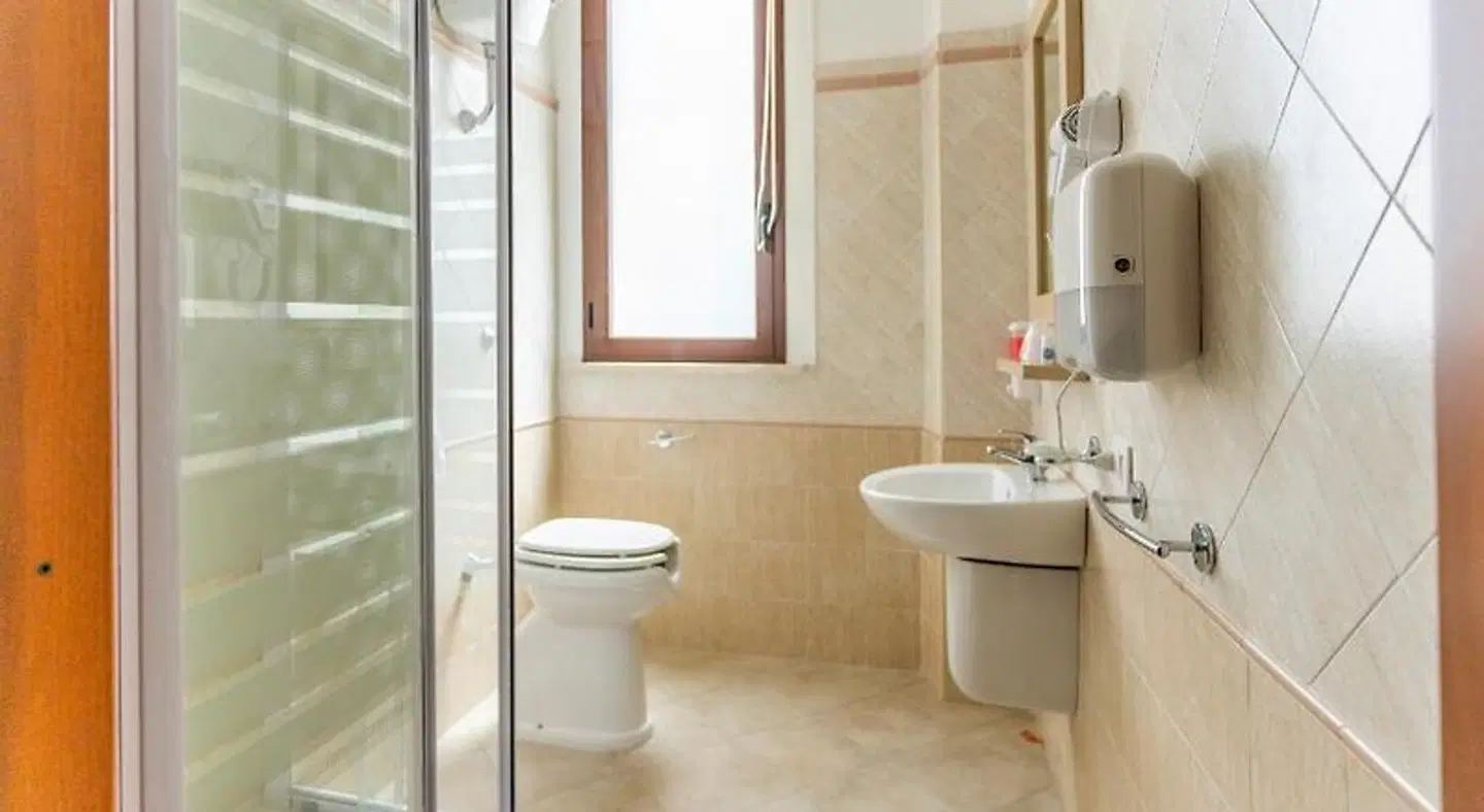 Hotel dei Tacchi Badezimmer