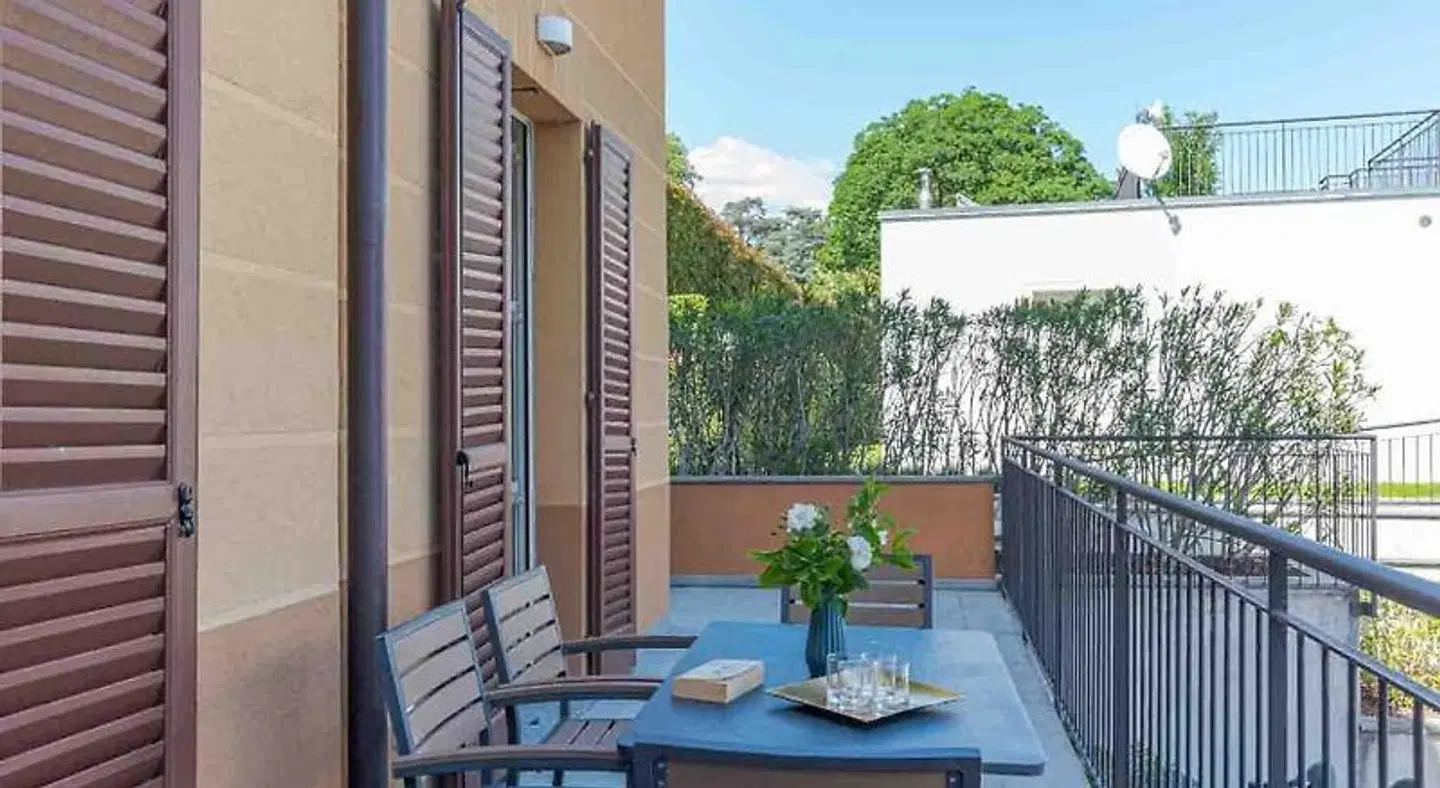 Luxury Britannia Apartments Terrasse
