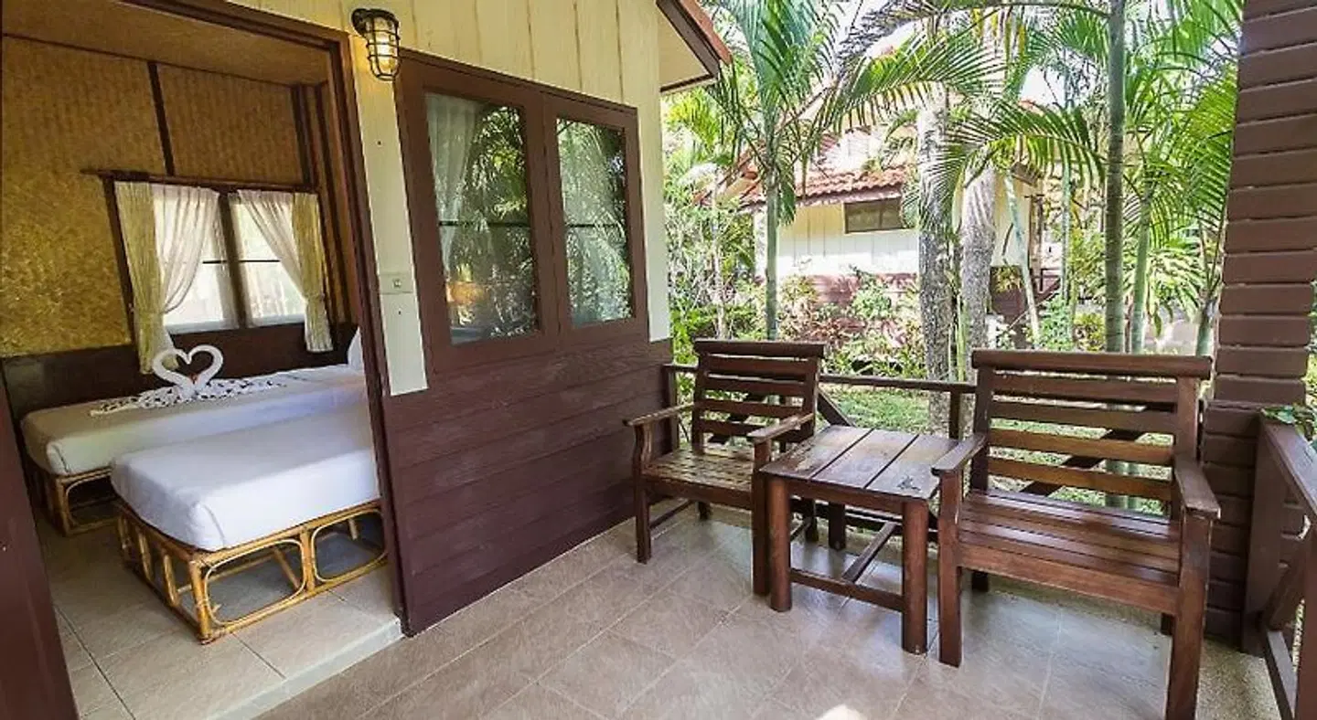 Coco Palm Beach Resort Terrasse