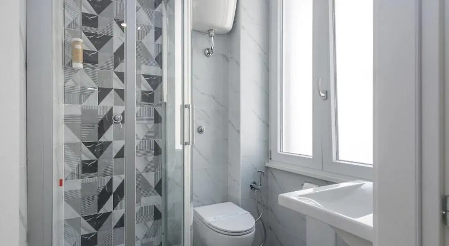 Crossroad Hotel Badezimmer