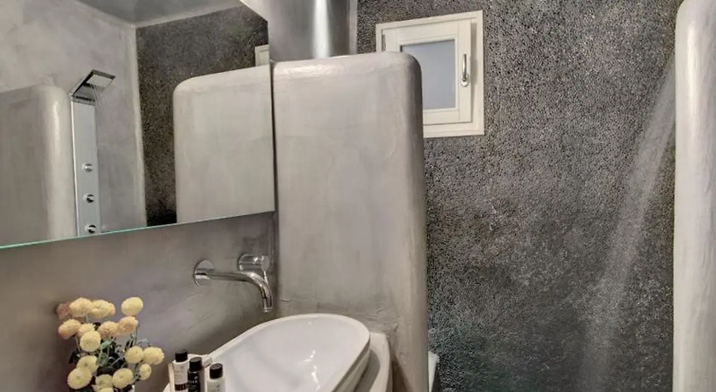 Agapitos Villas & Guesthouses Badezimmer