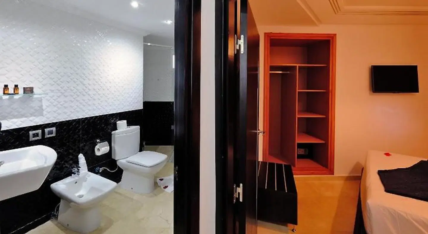 Appart Hôtel Mouna Badezimmer