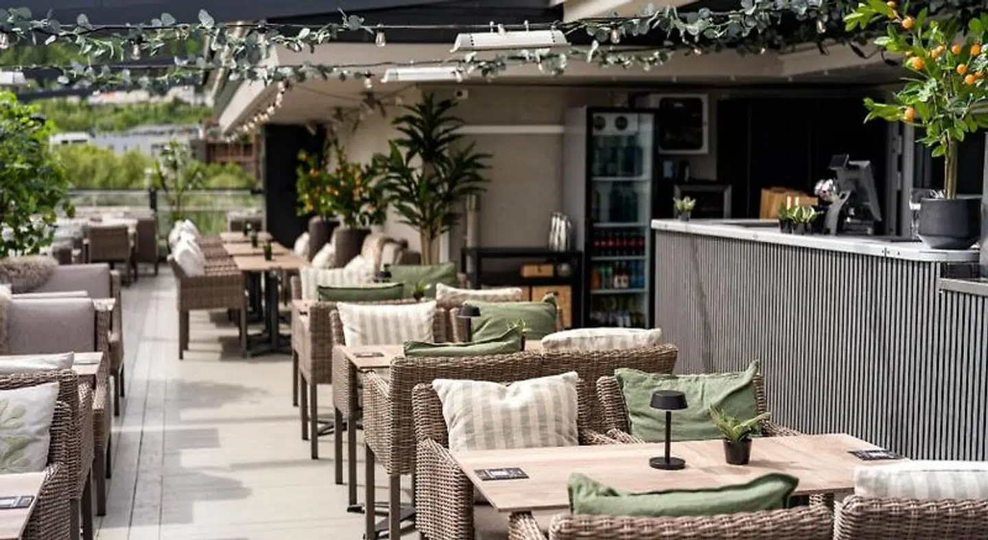 Quality Hotel Strand Gjøvik Terrasse