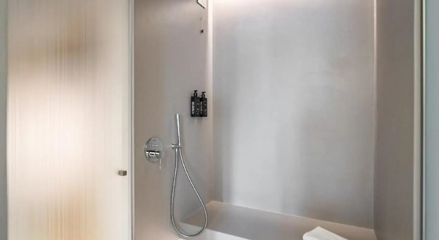 Grand Hotel Duchi d'Aosta Badezimmer