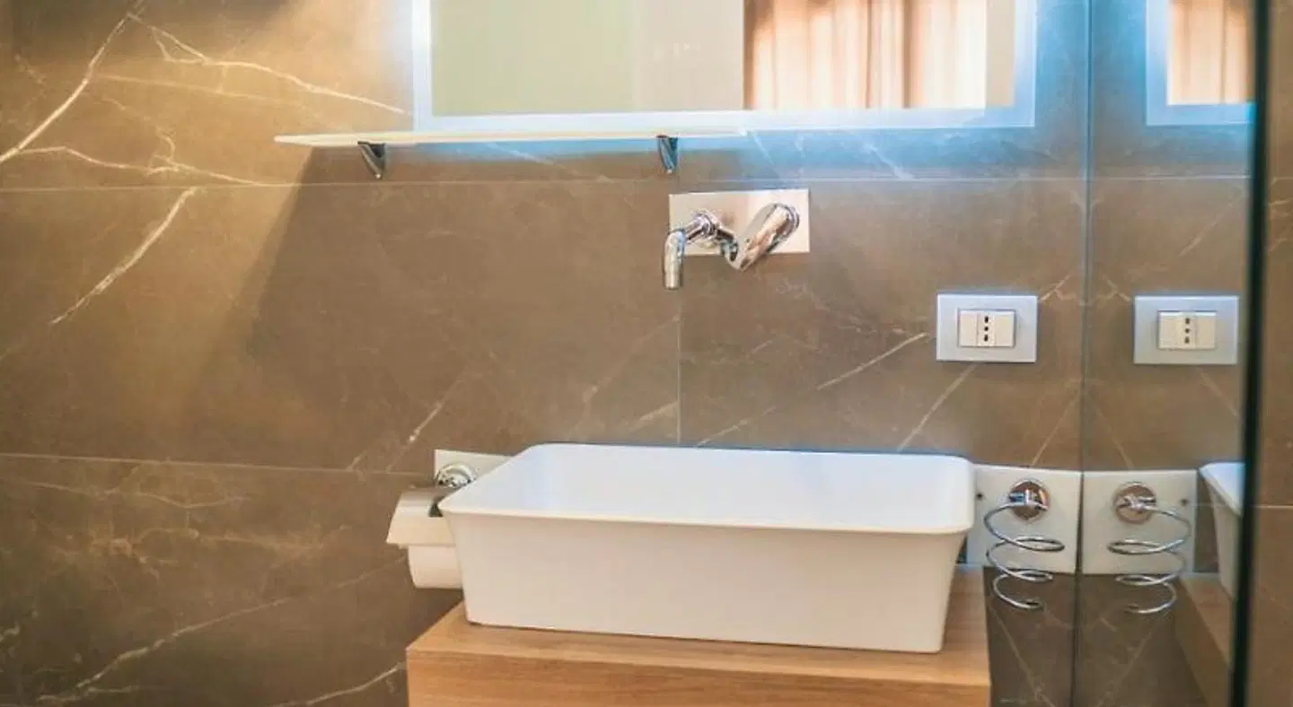 Villa La Lumia B&B Badezimmer