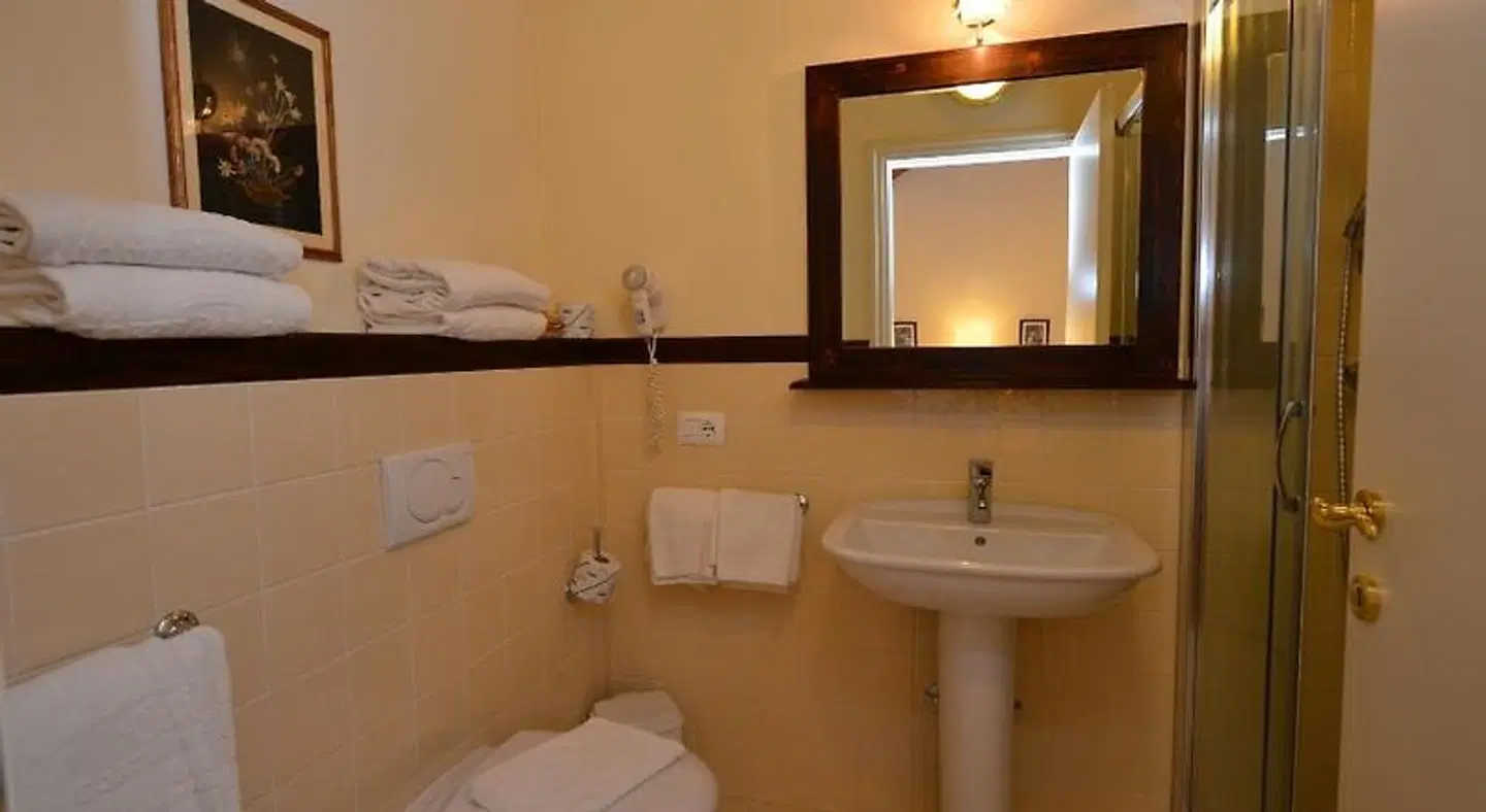 Relais Corte Paradiso Badezimmer