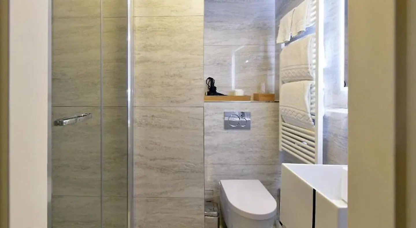 Hotel Rousseau Badezimmer