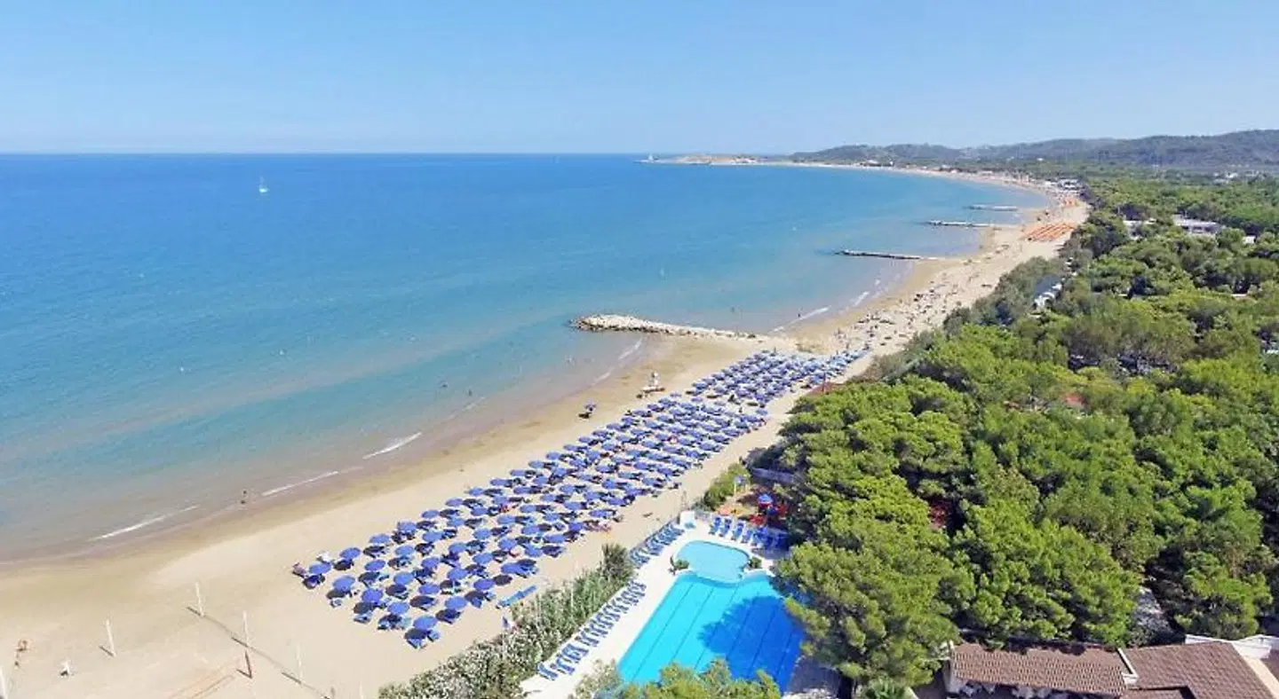Hotel Gabbiano Beach Strand