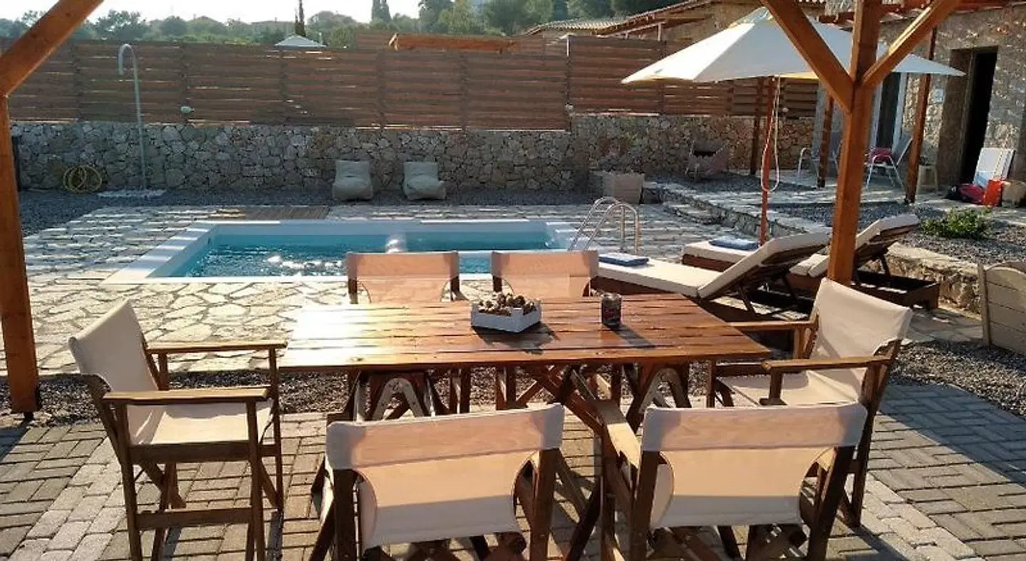 Roggaki Ionian Villas Terrasse