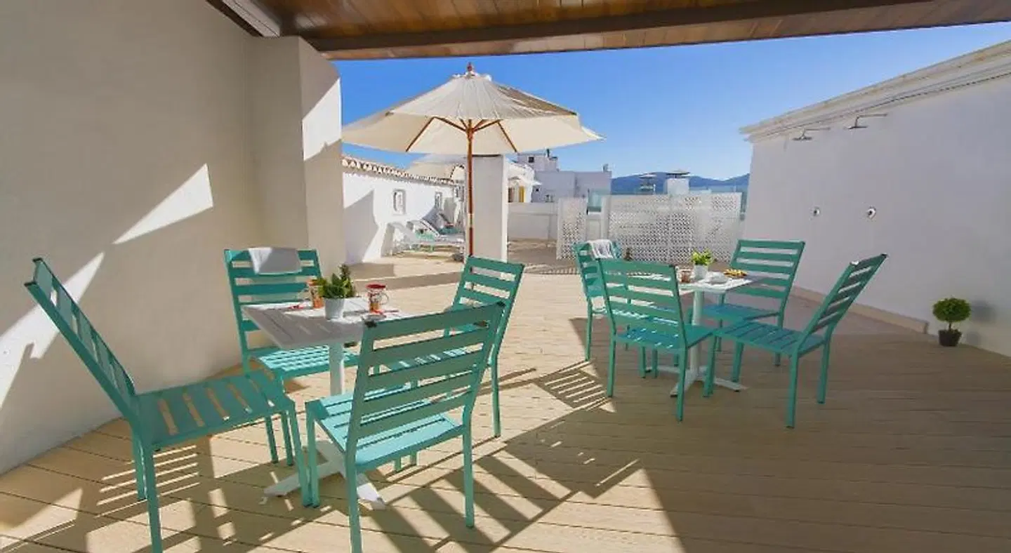 Apartamentos El Tajo Terrasse