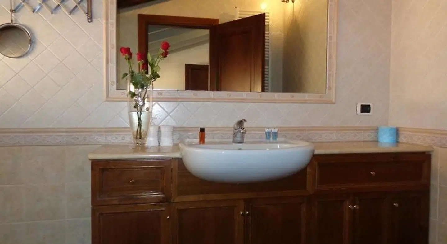 Borgo Pio 91 Badezimmer