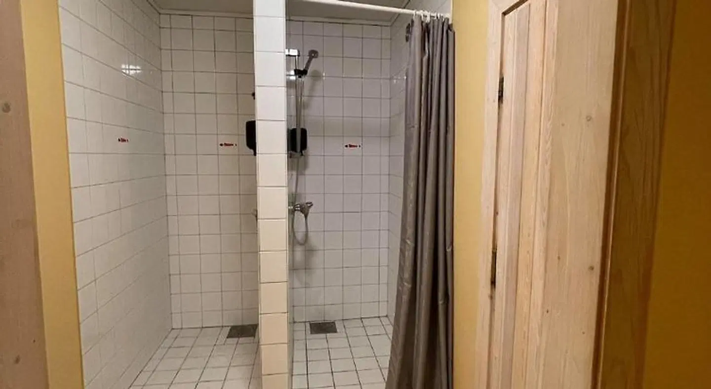 Grong Hotell Badezimmer