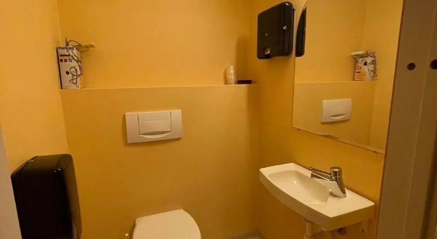 Grong Hotell Badezimmer