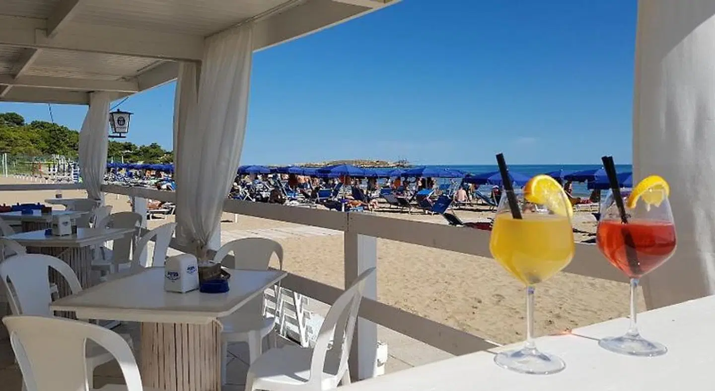 Hotel Gabbiano Beach Terrasse