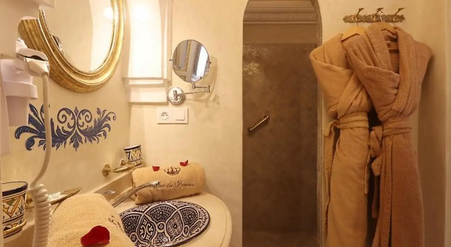 Riad Palais Des Princesses Badezimmer