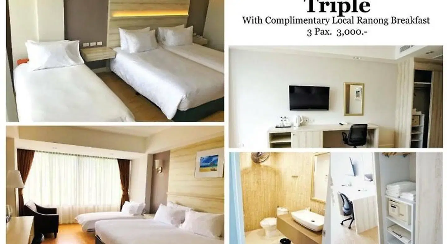 The Farm House Hotel Ranong Badezimmer